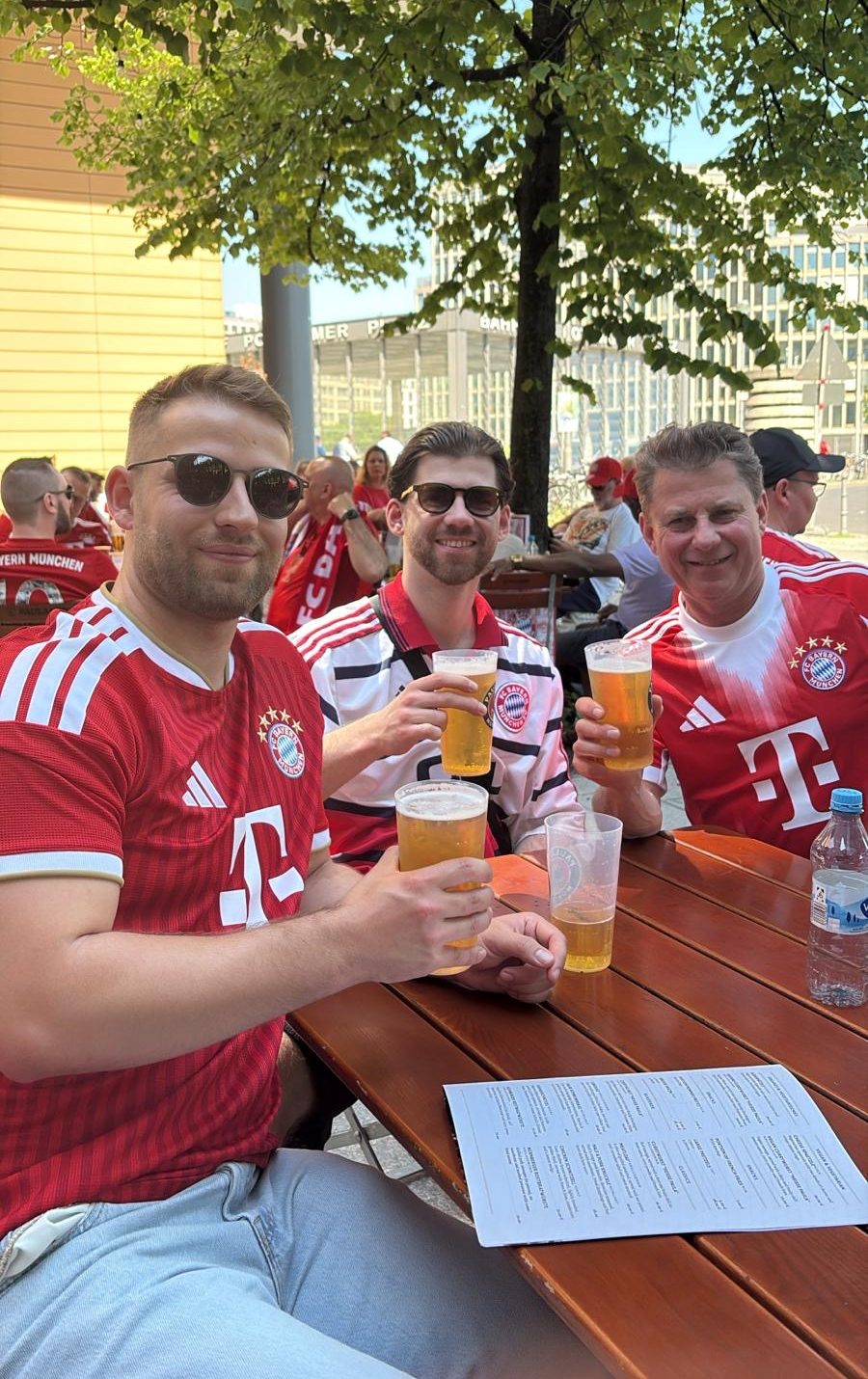 Markus, Nick und Oli